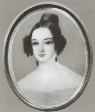 Е А Сушкова Миниатюра 1830е гг А М Верещагина Миниатюра 1837 г - фото 21