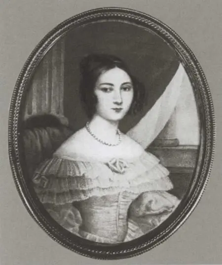 А М Верещагина Миниатюра 1837 г В А Бахметьева урождённая Лопухина - фото 22