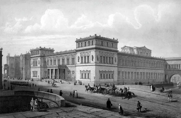 Эрмитажная галерея Середина XIX в Скромное по архитектуре здание Старого - фото 26
