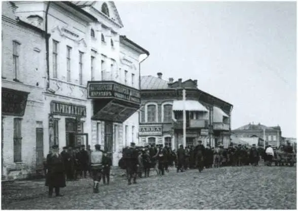 Пивная лавка в Козлове ныне Мичуринск Такие рекламные плакаты украшали пивные - фото 64