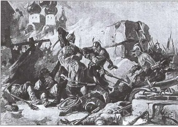 Воевода Шейн при защите Смоленска 1611 г Художник А П Апсит Усыпальница - фото 15