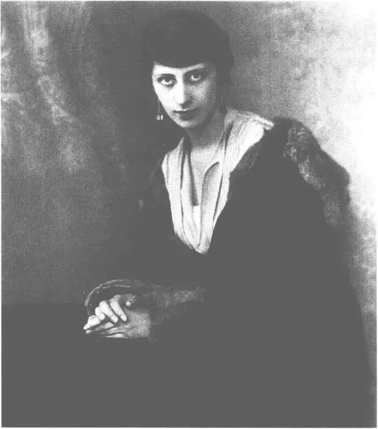 Вера СенБлазьен 1926 Портрет жены художника в зеркале Берлин середина - фото 16