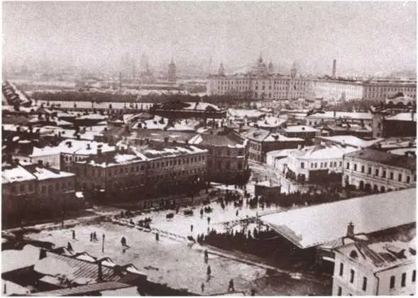 Хитровская площадь Вид с каланчи Мясницкой полицейской части 1916 г Вид на - фото 10