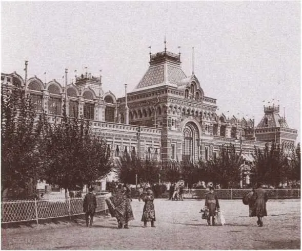 Нижегородская ярмарка Главный ярмарочный дом 1890е гг Император Николай - фото 21