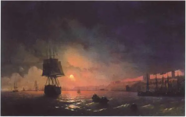 И К Айвазовский Вид Одессы в лунную ночь 1846 г И К Айвазовский - фото 24