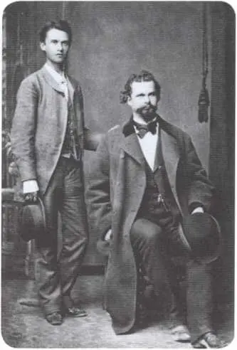 Король Людвиг II и Йозеф Кайнц Фотография 1881 г Замок Шахен Историческая - фото 26