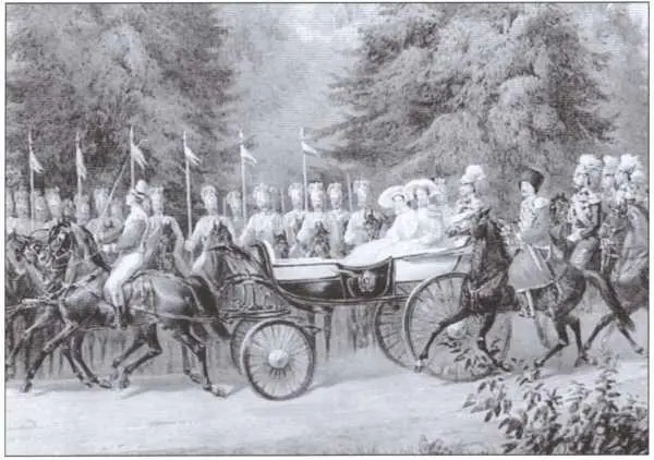 Прибытие Принцессы Дагмар в Петербург в сентябре 1866 года Акварель Т Тейхеля - фото 8