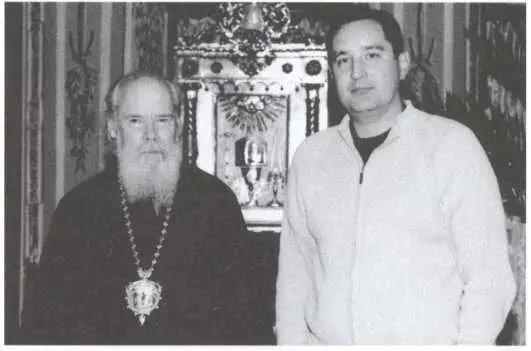 Со Святейшим Патриархом Алексием Вторым весна 2003 ТроицеСергиева лавра - фото 18