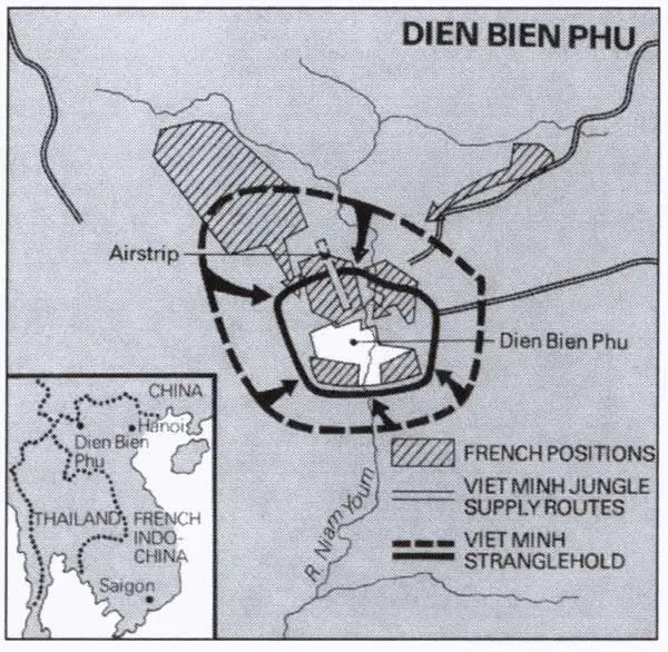 Осада вьетнамцами французского укрепленного района ДьенБьенФу в марте мае - фото 40