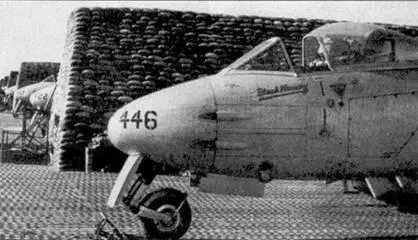 Снимок участники Корейской войны истребителя Метеор F8 А 77446 сделан в - фото 61