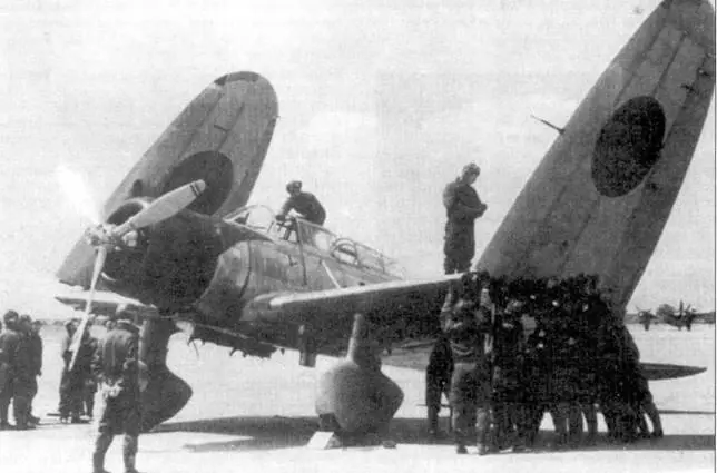 Конкурент B5N бомбардировщик Mitsubishi В5М1 Model 61 Mabel Судзукакокутай - фото 119
