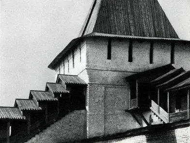 7 Угличская башня Спасского монастыря 1635 Фрагмент Необычайной - фото 11