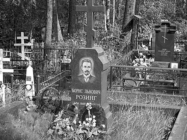 Памятник на могиле БЛ Розинга в Архангельске Почву для создания электронного - фото 65