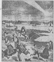 Появление в небе больших комет или метеоритов нередко вызывало панический страх - фото 10