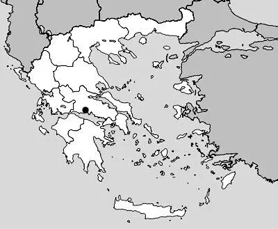 Рис 194 Расположение античных Дельф в современной Греции согласно - фото 200