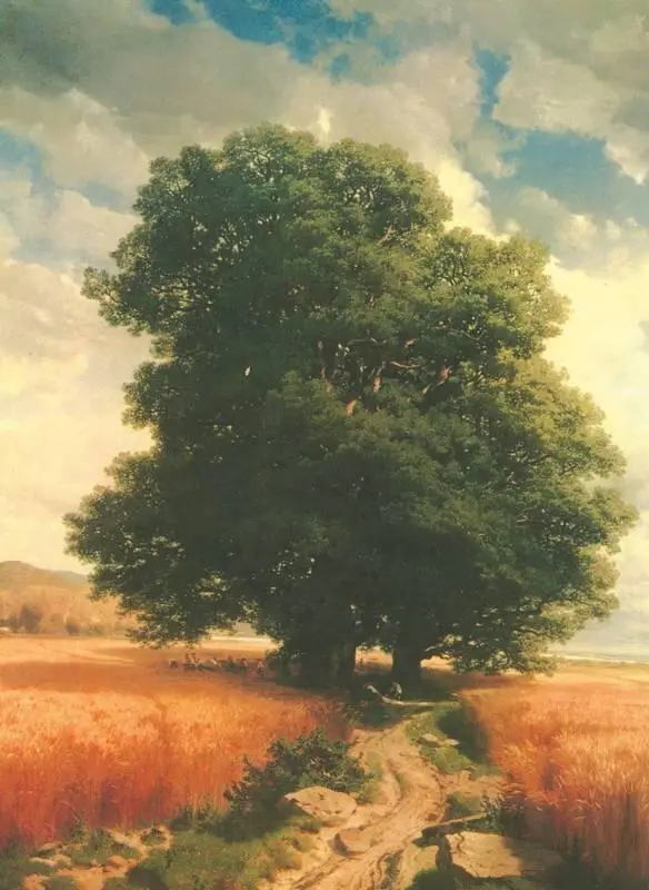 А Калам Пейзаж с дубами 1859 Эрмитаж СанктПетербург Сам Калам не - фото 63