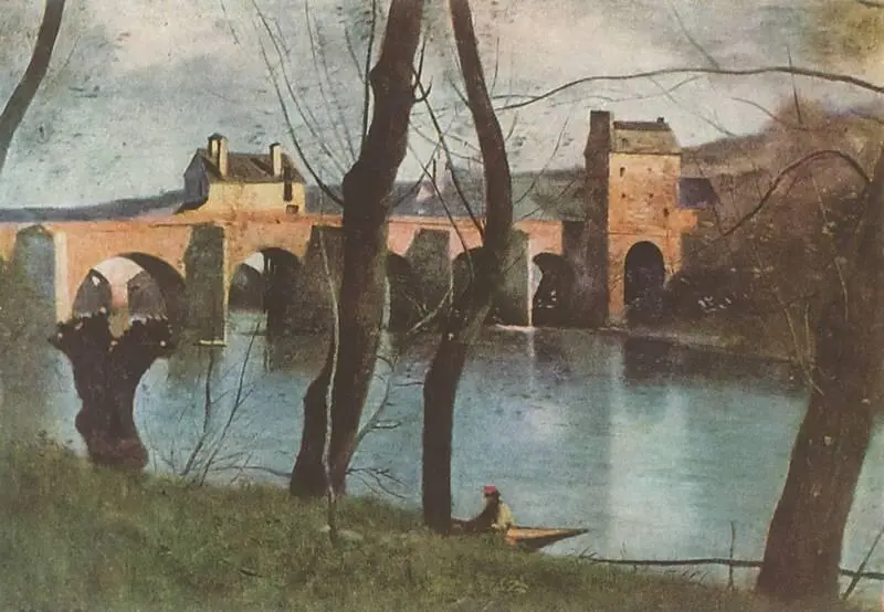 К Коро Мост в Манте 18681870 Лувр Париж Пейзажи Коро очень музыкальны - фото 75