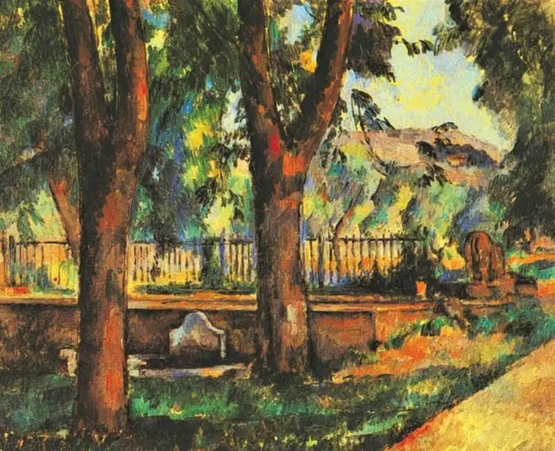 П Сезанн У пруда в Жа де Буффан 18891890 Метрополитенмузей НьюЙорк - фото 100