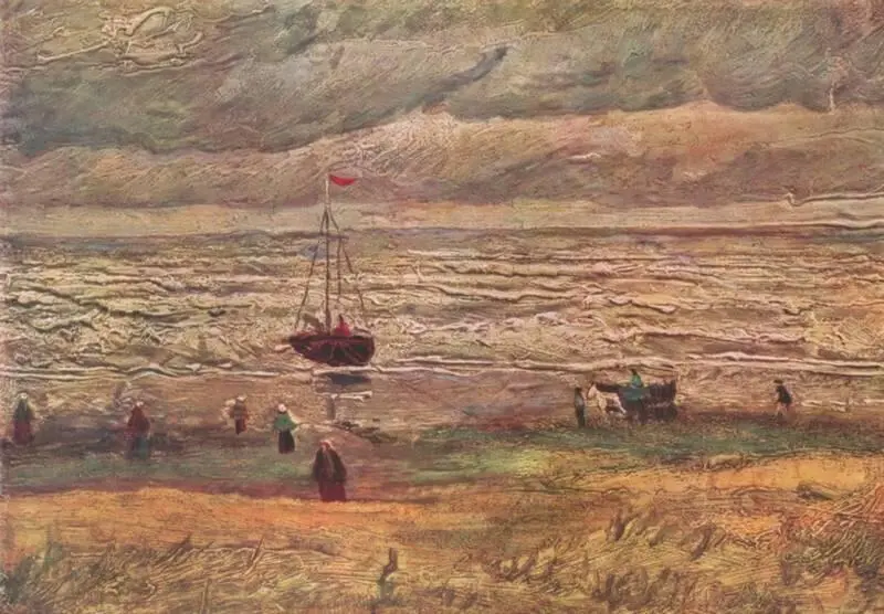 В Ван Гог Берег моря в Схевенингене 1882 частное собрание Амстердам - фото 103