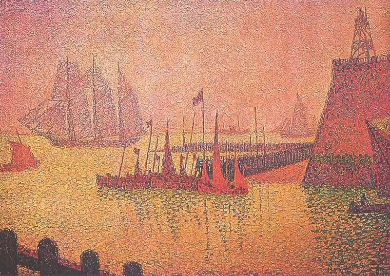 П Синьяк Мол в Влиссинжене 1896 частное собрание Лозанна П Синьяк - фото 116