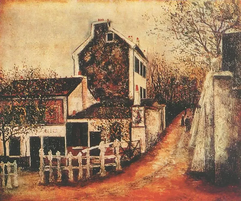 М Утрилло Кабачок Лапен ажиль 1910 Национальный музей современного - фото 127