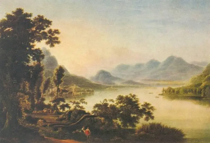 Ф М Матвеев Вид на ЛагоМаджоре 1808 Русский музей СанктПетербург - фото 134