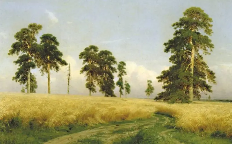 И И Шишкин Рожь 1878 Третьяковская галерея Москва И И Шишкин - фото 157