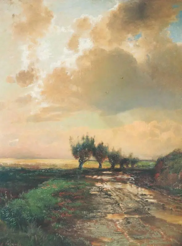 А К Саврасов Проселок 1873 Третьяковская галерея Москва Хотя любимым - фото 166