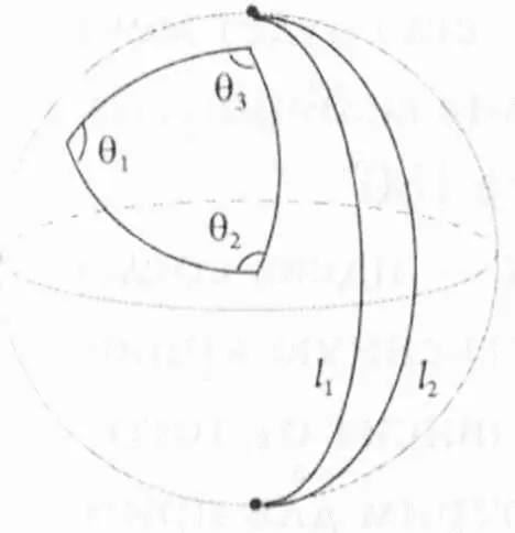 θ 1 θ 2 θ 3 180 Положительная кривизна θ 1 θ 2 θ 3 180 Нулевая - фото 11