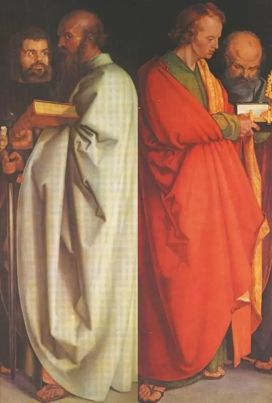 А Дюрер Четыре апостола 1526 Старая пинакотека Мюнхен Интерес к - фото 35