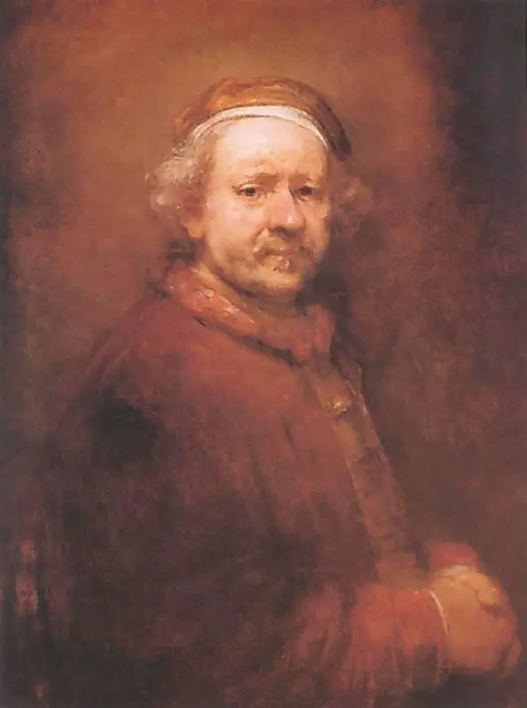 Рембрандт Автопортрет 1669 Национальная галерея Лондон После смерти жены - фото 87