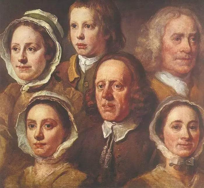 У Хогарт Слуги семьи Хогарт 1750е галерея Тейт Лондон Карьера Хогарта - фото 94