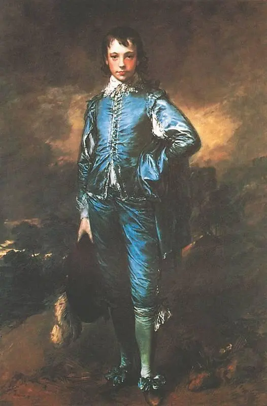 Т Гейнсборо Джонатан Баттл Мальчик в голубом ок 1770 Художественная - фото 102