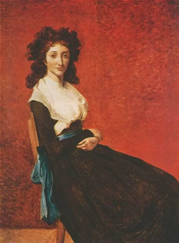 Ж Л Давид Портрет мадам Трюден ок 17901791 Лувр Париж В 1793 году в - фото 113