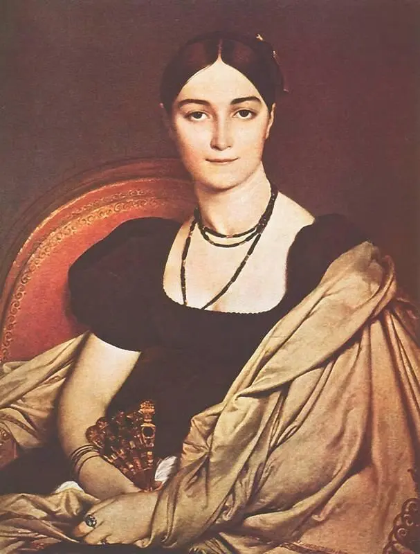 Ж О Д Энгр Портрет мадам Девосе 1807 музей Конде Шантийи Удивляет то - фото 134