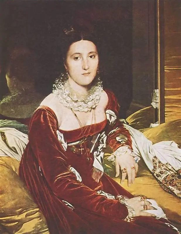 Ж О Д Энгр Портрет мадам Сеннон 18141816 Музей изящных искусств Нант - фото 135