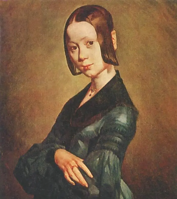 Ж Ф Милле Портрет мадемуазель Оно 1841 Музей изящных искусств Шербур - фото 148