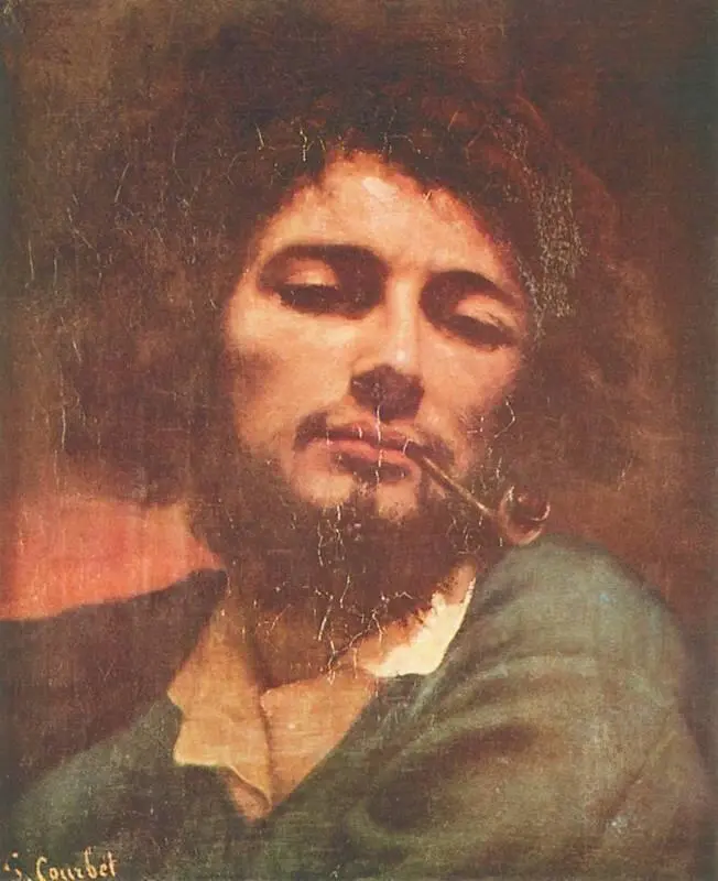 Г Курбе Автопортрет с трубкой 18461847 музей Фабра Монпелье В каждом - фото 153