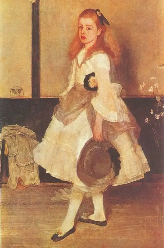 Дж Уистлер Гармония серого с зеленым портрет мисс Сайсли Александер - фото 162