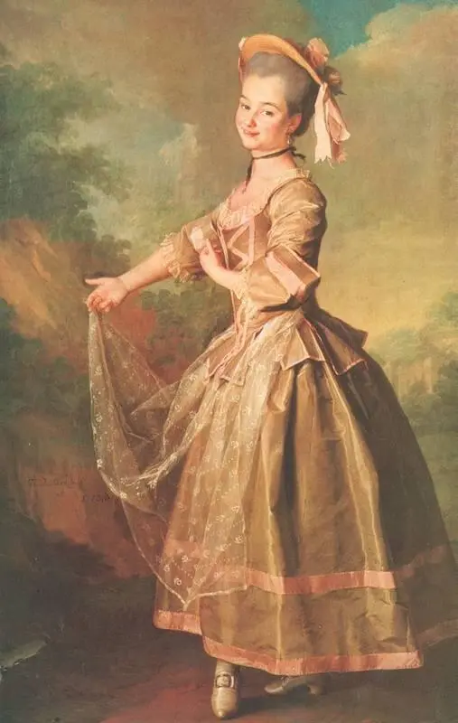 Д Г Левицкий Портрет воспитанницы Императорского воспитательного общества - фото 204