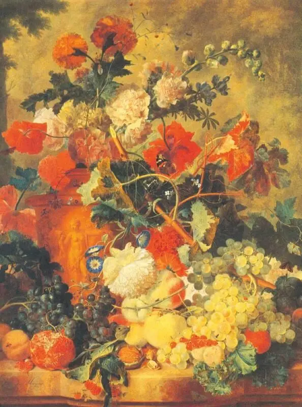 Я ван Хейсум Цветы и плоды 1723 Эрмитаж СанктПетербург Не менее - фото 73