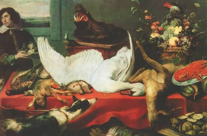 Ф Снейдерс Натюрморт с лебедем ГМИИ Москва Ф Снейдерс Натюрморт с - фото 76