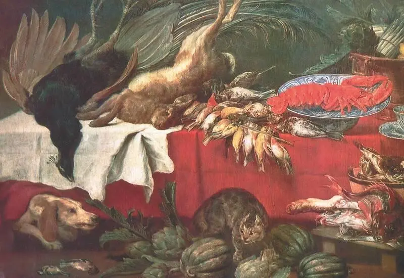 Ф Снейдерс Натюрморт с битой дичью и омаром Эрмитаж СанктПетербург - фото 77