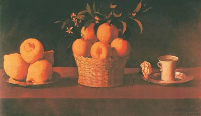 Ф Сурбаран Натюрморт с апельсинами и лимонами 1633 собрание - фото 84