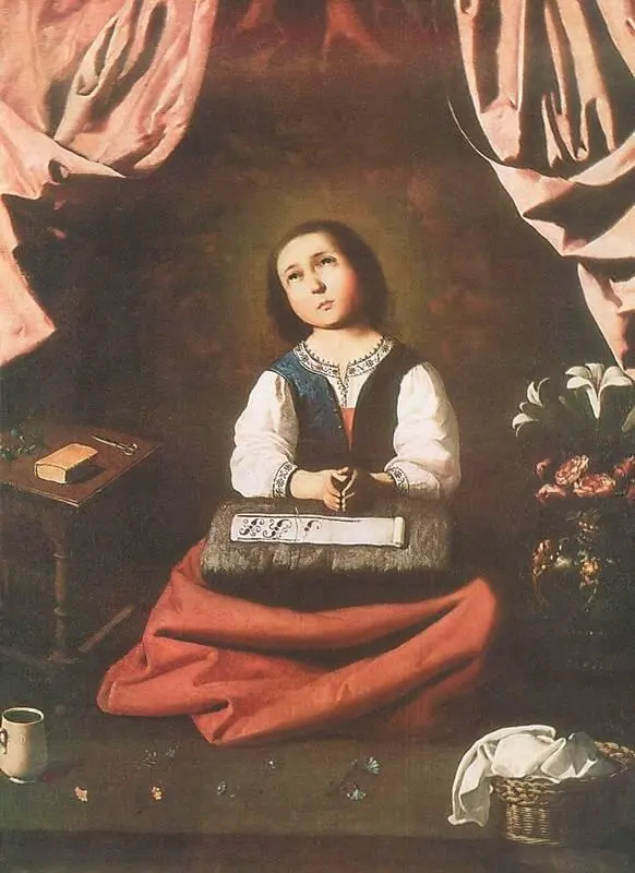 Ф Сурбаран Детство Мадонны Метрополитенмузей НьюЙорк В 1650х годах - фото 85