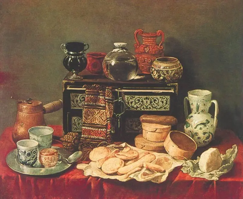 А де Переда Натюрморт с поставцом ок 1652 Эрмитаж СанктПетербург - фото 87