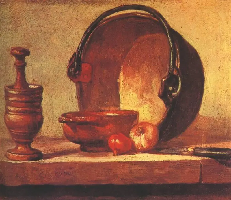 Ж Б С Шарден Натюрморт Музей КоньякЖе Париж Ж Б С Шарден - фото 93