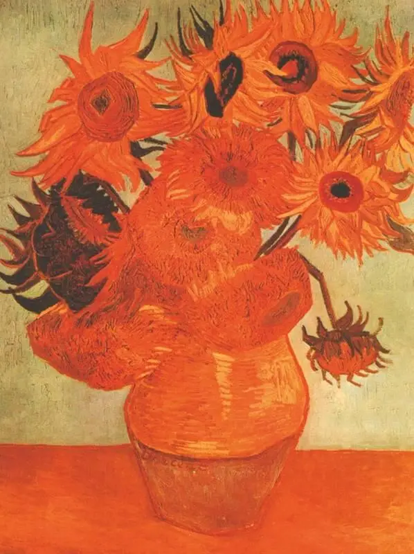 В Ван Гог Подсолнухи 1888 частное собрание Мюнхен В Ван Гог - фото 110