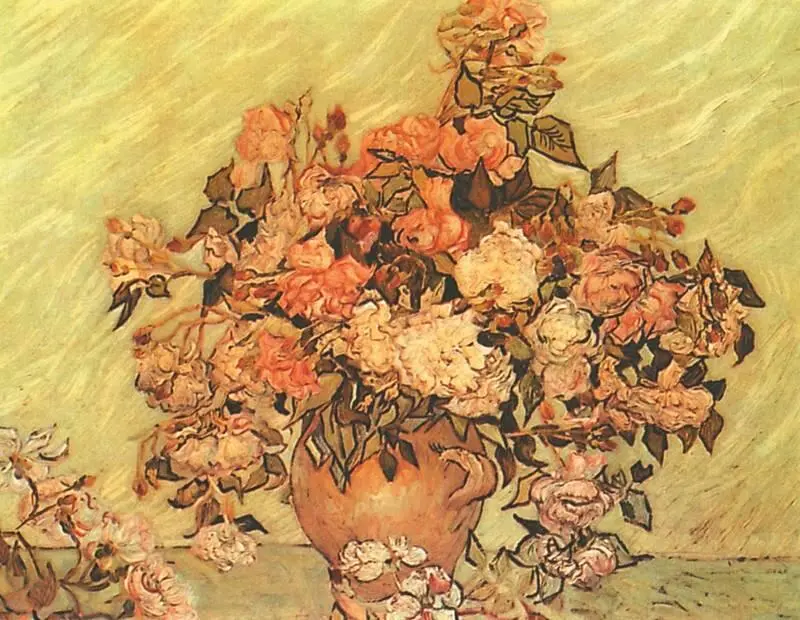 В Ван Гог Букет роз 1890 собрание Гарримана НьюЙорк Ранней весной 1888 - фото 112