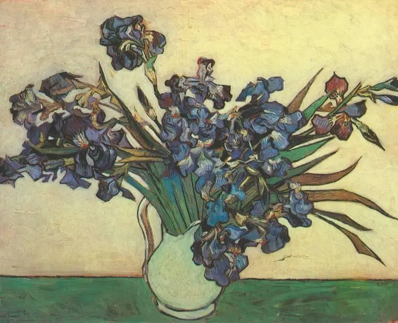 В Ван Гог Ирисы 1890 Метрополитенмузей НьюЙорк Перед самым выходом из - фото 113